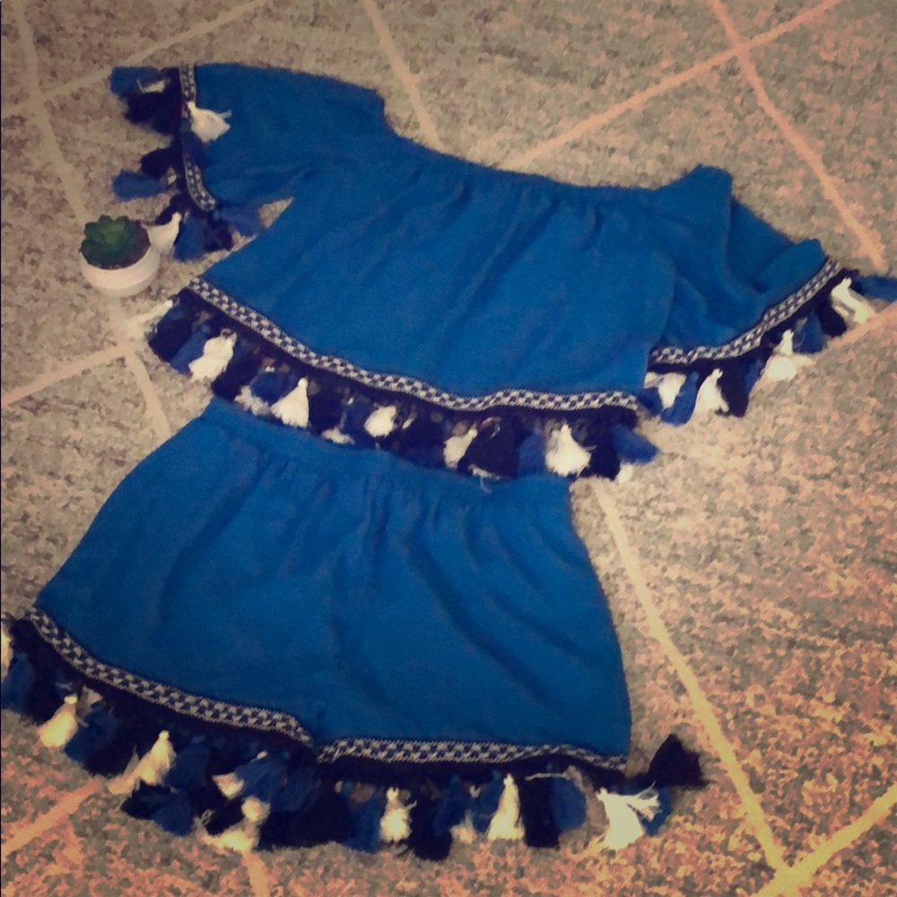 Tassel Short Set